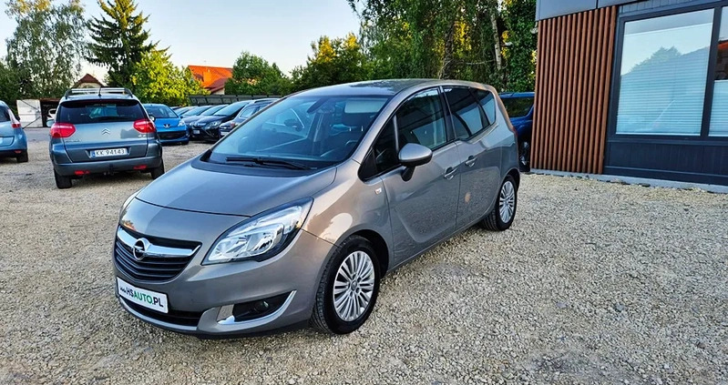 Opel Meriva cena 26500 przebieg: 190000, rok produkcji 2014 z Siemiatycze małe 781